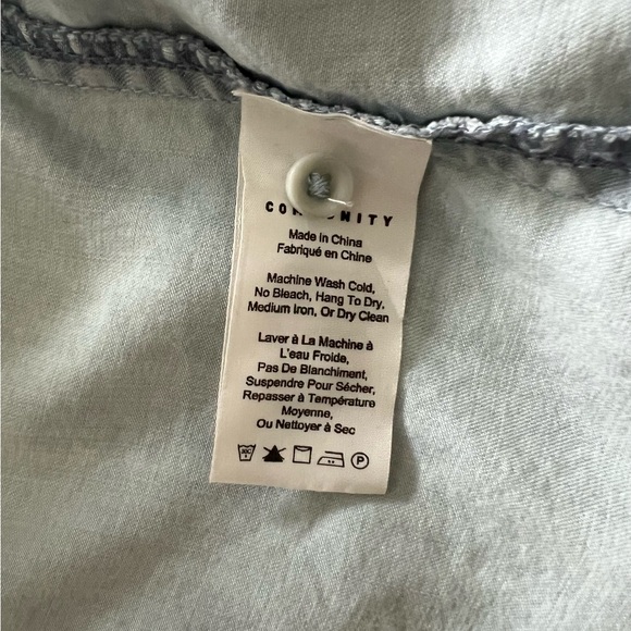 Aritzia Community Lyocell Button Down Shirt - Picture 5 of 6